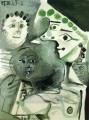 Homme mere et enfant II 1965 Cubismo